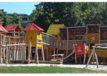 Spielplatz Ritterburg am Wartburgplatz in Berlin, © Antje Griehl