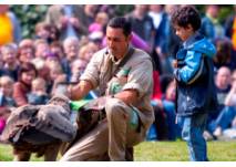 Flugshow (c) Weltvogelpark Walsrode Geburtstagskind ist Ehrengast in der Flugshow im Weltvogelpark Walsrode