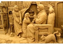 Sandskulpturen-Festival in Binz auf Rügen