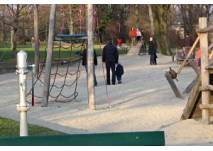 Spielplatz am Mainufer in Frankfurt