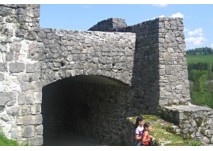 Ruine Plainburg in Großgmain