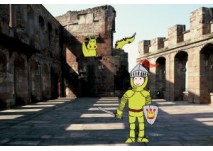 Foto: SSG, Grafik: Manuela Przywara - Der kleine Ritter Trenk - Schlossfestspiele Heidelberg