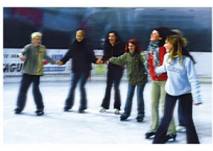 Eislaufen in der Sparkassen Arena Jonsdorf(c) Sparkassen Arena Jonsdorf