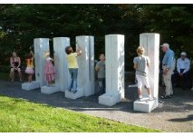 Klangpfad im Park Schönfeld