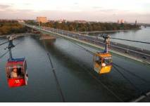 Fahrt mit der Seilbahn (c) Seilbahn Koeln