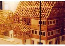 Modell Hornmoldhaus (c) Stadt Bietigheim-Bissingen Modell des Hornmoldhauses in Bietigheim-Bissingen