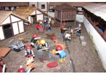 Die Welt der Kelten aus Playmobil (c) Archäologisches Landesmuseum Konstanz Playmobil-Ausstellung im ALM in Konstanz