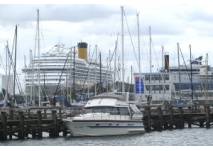 Schiffserlebnisse - Warnemünder Mole und Rostocker Hafen