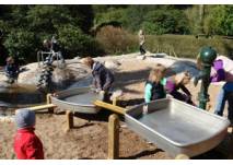 Kinder auf dem Wasserspielplatz (c) Weltvogelpark Walsrode Kinder auf dem Wasserspielplatz Weltvogelpark Walsrode