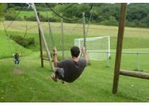 Spielen auf dem Spielplatz