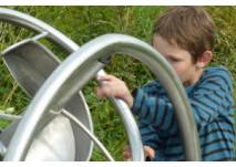 Spielen auf dem Spielplatz