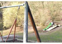 Blick über den Spielplatz