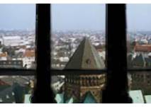 Blick vom Turm des Domes in Bremen