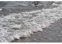 Wellen am Strand