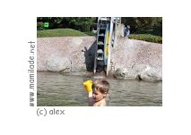 Enzauenpark Pforzheim Wasserspielplatz
