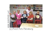 Kindergeburtstag im Paint Pots Keramikmalstudio in Satrup Kindergeburtstag im Paint Pots Keramikmalstudio in Satrup