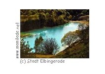 Der Blaue See bei Rübeland Der Blaue See bei Rübeland