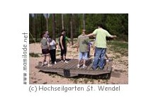 Kinderprogramm im Hochseilgarten St. Wendel