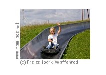 Sommerrodelbahn des Freizeitparkes Waffenrod