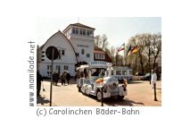 Carolinchen Bäder-Bahn in Boltenhagen Carolinchen Bäder-Bahn in Boltenhagen