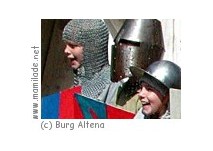 "Mini-Ritter" auf Burg Altena