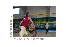Beachvolleyball im Jackelino Sportpark