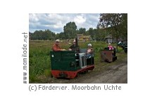 Fahrt mit der Moorbahn Uchte