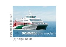 Per Schiff nach Helgoland