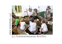 Kindergeburtstag im Indianermuseum Bretten