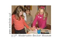 Kindergeburtstag in Paula Modersohn Museum Paula Modersohn Museum