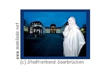 Saarbrücker Schloss Gespensterführung ü Führung mit dem Schlossgespenst durchs Saabrücker Schloss