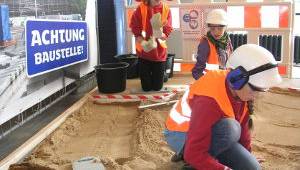 Achtung Baustelle! © FEZ Berlin Mitmach-Ausstellung "Achtung Baustelle!" im Alice-Museum für Kinder im FEZ Berlin
