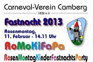Kinderfastnachts-Party in Bad Camberg (c) Bad Camberg