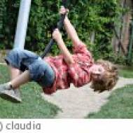 Spielplatz Beispiel Seilbahn