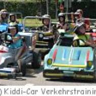 Kiddi Car Verkehrstraining Kindergeburtstag Kiddi-Car Verkehrstraining