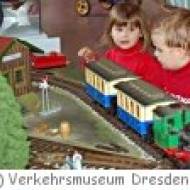 Kindergeburtstag im Verkehrsmuseum Dresden
