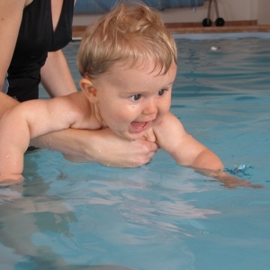 Babyschwimmen und -sauna in der Lagune in Cottbus