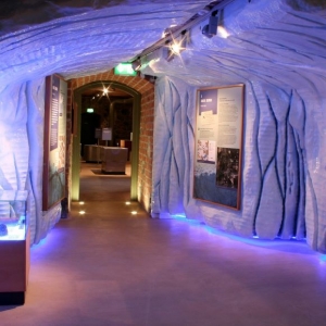 Erlebnisausstellung Burg Storkow, Eingang Eiszeit