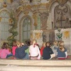 Kinderkirchenführung in der Frauenkirche in Dresden (c) Frauenkirche Dresden
