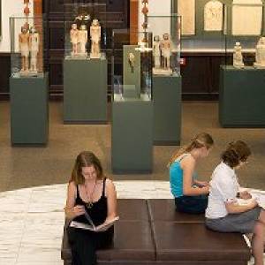 (c) Ägyptisches Museum Leipzig; Blick in die Große Halle