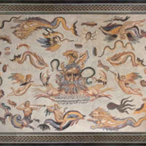 Lebendiges Römer-Mosaik in Bad Vilbel