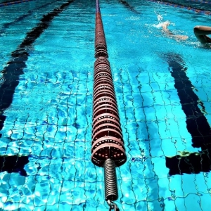 Schwimmhalle in Halle Neustadt