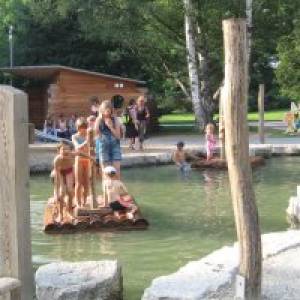 Spielplatz Wasserwelt auf der Insel Mainau (c) Diana