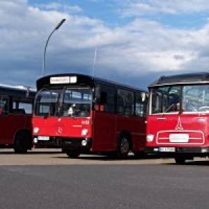 Mit historischen Omnibussen durch die Hamburger Vier- und Marschlande