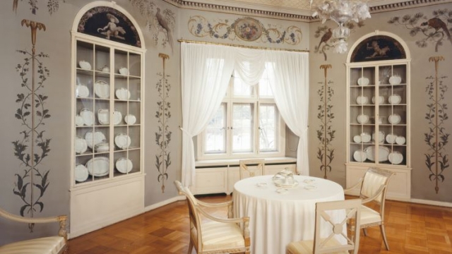 Frühstückszimmer im Schloss Cecilienhof