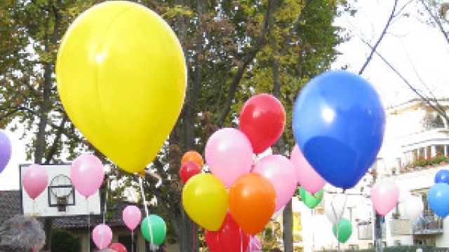 Luftballons zum Kindergeburtstag